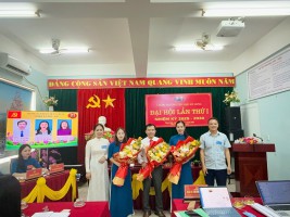 CHI BỘ TRƯỜNG TIỂU HỌC KỲ LONG TỔ CHỨC THÀNH CÔNG ĐẠI HỘI LẦN THỨ NHẤT, NHIỆM KỲ 2025–2030